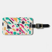 Étiquette À Bagage motif Abstrait 3 (Devant horizontal)