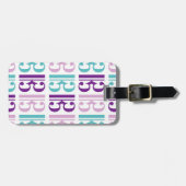 Étiquette À Bagage Motif Alto Clef (Devant horizontal)