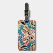 Étiquette À Bagage Motif Art Nouveau #12 (Devant Vertical)