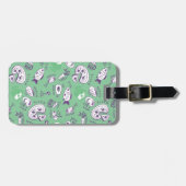 Étiquette À Bagage Motif avec la nourriture (Devant horizontal)