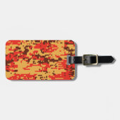 Étiquette À Bagage Motif Caméra numérique Automne (Devant horizontal)