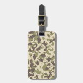 Étiquette À Bagage Motif Camo (Devant Vertical)