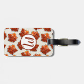 Étiquette À Bagage Motif canadien de sirop d'érable (Dos horizontal)