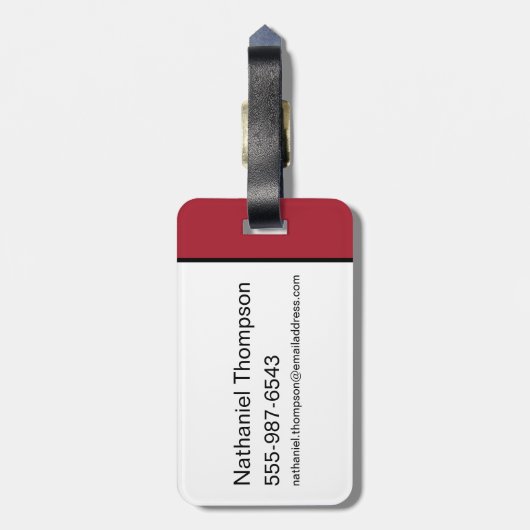 Étiquette À Bagage Motif casque Hightower vs Targaryen (Dos Vertical)