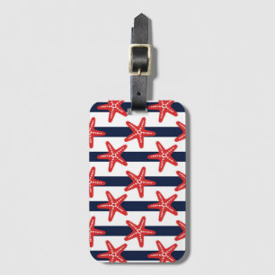 Étiquette À Bagage Motif de bannière étoilée