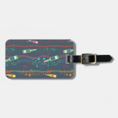 Étiquette À Bagage Motif de boisson Fizzy Lifting (Devant horizontal)