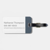 Étiquette À Bagage Motif de boisson Fizzy Lifting (Dos horizontal)