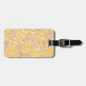 Étiquette À Bagage Motif de bretzel (Devant horizontal)