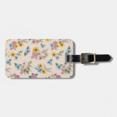 Étiquette À Bagage Motif de broderie florale BUGS BUNNY™ (Devant horizontal)