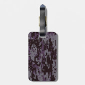 Étiquette À Bagage Motif de caméra numérique Currant (Dos Vertical)