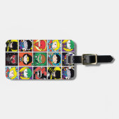 Étiquette À Bagage Motif de caractères de la Ligue de justice de Chib (Devant horizontal)