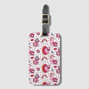 Étiquette À Bagage Motif de chien mignon pour les amoureux des chiens