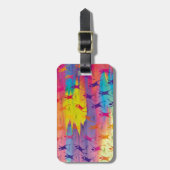 Étiquette À Bagage motif de danseurs Cool (Devant Vertical)