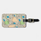 Étiquette À Bagage Motif de fruits (Devant horizontal)