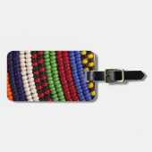 Étiquette À Bagage Motif de la bande de Massai (Devant horizontal)