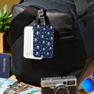 Étiquette À Bagage Motif de Pieuvre Mignonne