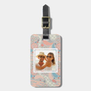 Étiquette À Bagage motif de style japonais personnalisé