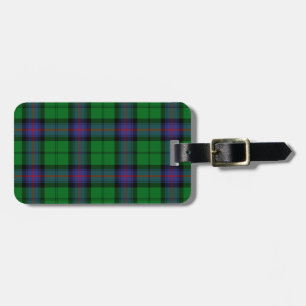 Étiquette À Bagage Motif de tartan d'Armstrong