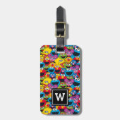 Étiquette À Bagage Motif d'équipage de la rue Sesame (Devant Vertical)