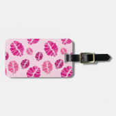 Étiquette À Bagage Motif d'impression de la forme de baiser du bâton (Devant horizontal)