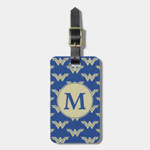 Étiquette À Bagage Motif du logo de Monogram Wonder Woman