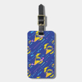 Étiquette À Bagage Motif du signal de chauve-souris Batman (Devant Vertical)