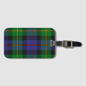 Étiquette À Bagage Motif écossais (Devant Horizontal)