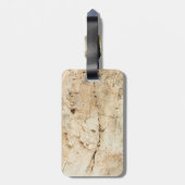 Étiquette À Bagage Motif en bois (Dos Vertical)