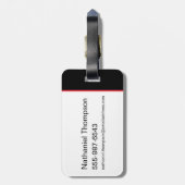 Étiquette À Bagage Motif en chef Dragon (Dos Vertical)