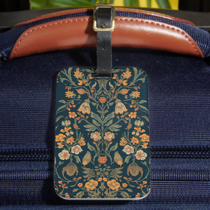 Étiquette À Bagage Motif floral vintage Chèvrefeuille de William Morr