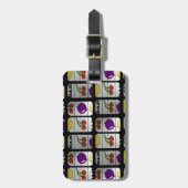 Étiquette À Bagage Motif frais de machine à sous (Devant Vertical)