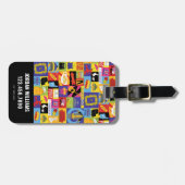 Étiquette À Bagage Motif Iconic FRIENDS™ (Devant horizontal)