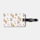 Étiquette À Bagage Motif japonais Wagashi (Dos horizontal)