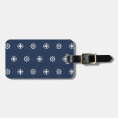 Étiquette À Bagage Motif maritime d'outil (Devant horizontal)