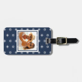 Étiquette À Bagage Motif maritime d'outil de photo faite sur commande (Devant horizontal)