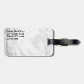 Étiquette À Bagage Motif natif du New Yorker (Dos horizontal)