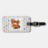 Étiquette À Bagage Motif nautique de photo faite sur commande avec (Devant horizontal)