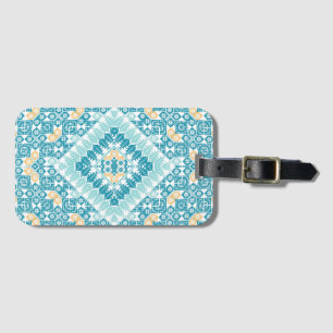 Étiquette À Bagage Motif palestinien Broderie Design imprimé