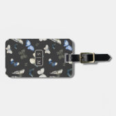 Étiquette À Bagage Motif papillon de la teigne (Devant horizontal)