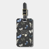 Étiquette À Bagage Motif papillon de la teigne (Devant Vertical)