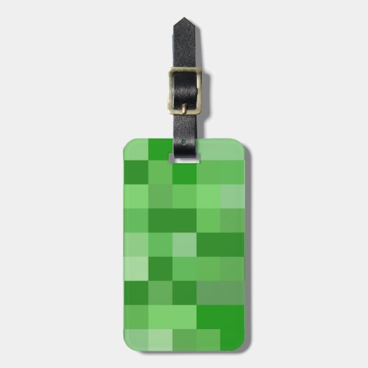 Étiquette À Bagage Motif Pixel RPG Gamer (Devant Vertical)