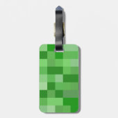 Étiquette À Bagage Motif Pixel RPG Gamer (Dos Vertical)