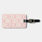 Étiquette À Bagage Motif Ruban Rose Hedwig (Devant horizontal)