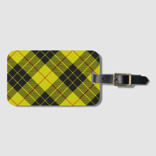 Étiquette À Bagage Motif tartan MacLeod