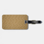 Étiquette À Bagage Motif WICKER (Dos horizontal)