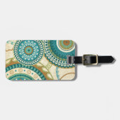 Étiquette À Bagage Motifs circulaires (Devant horizontal)