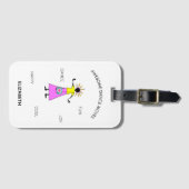 Étiquette À Bagage Motivational, Awesome Dance Moves (Devant Horizontal)