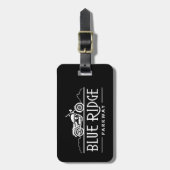 Étiquette À Bagage Moto Blue Ridge Parkway (Devant Vertical)