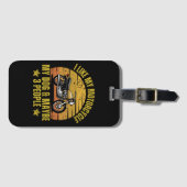 Étiquette À Bagage Moto-chien (Devant Horizontal)