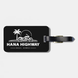 Étiquette À Bagage Moto Hana Highway Maui Hawaii